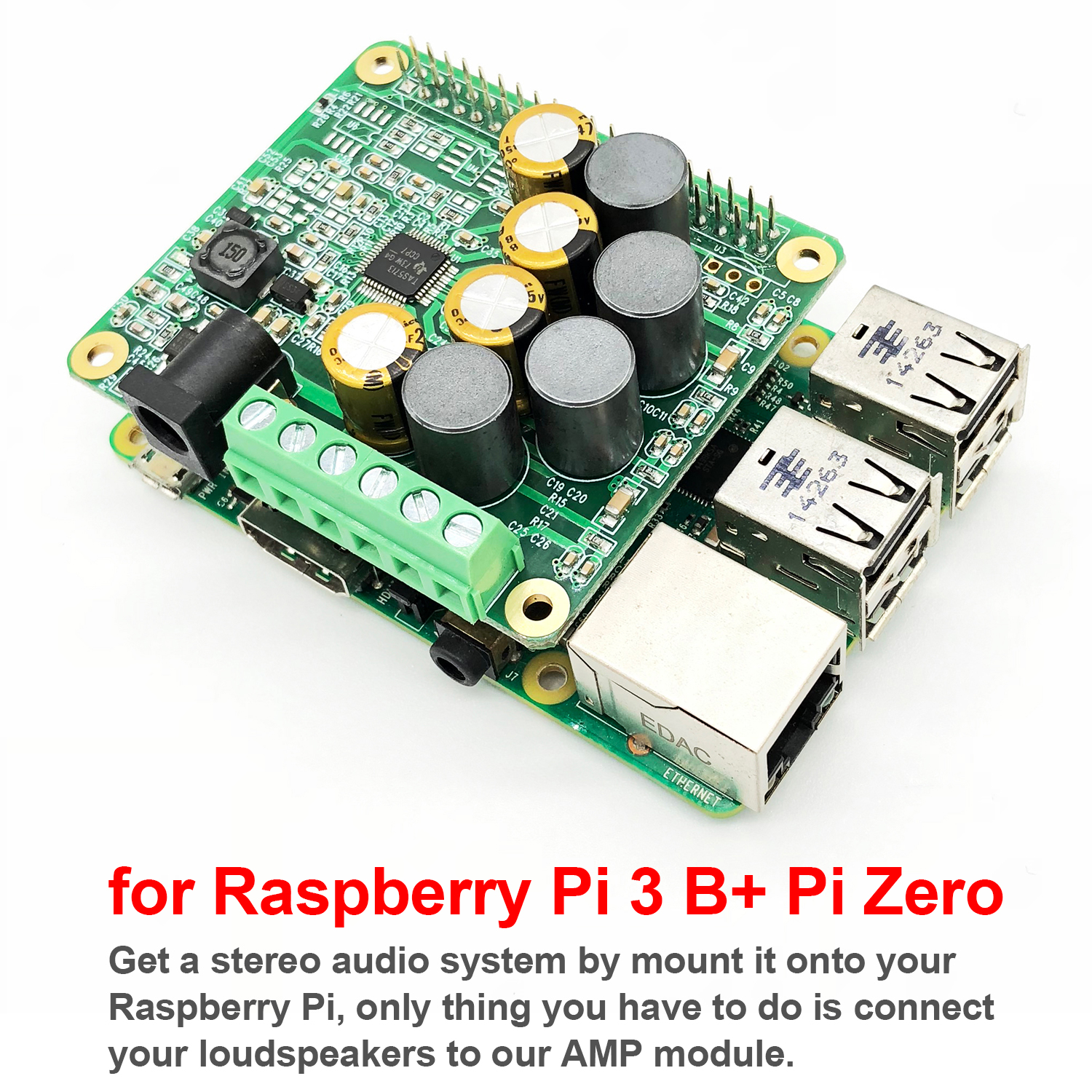 Raspberry Pi Audio HAT Options